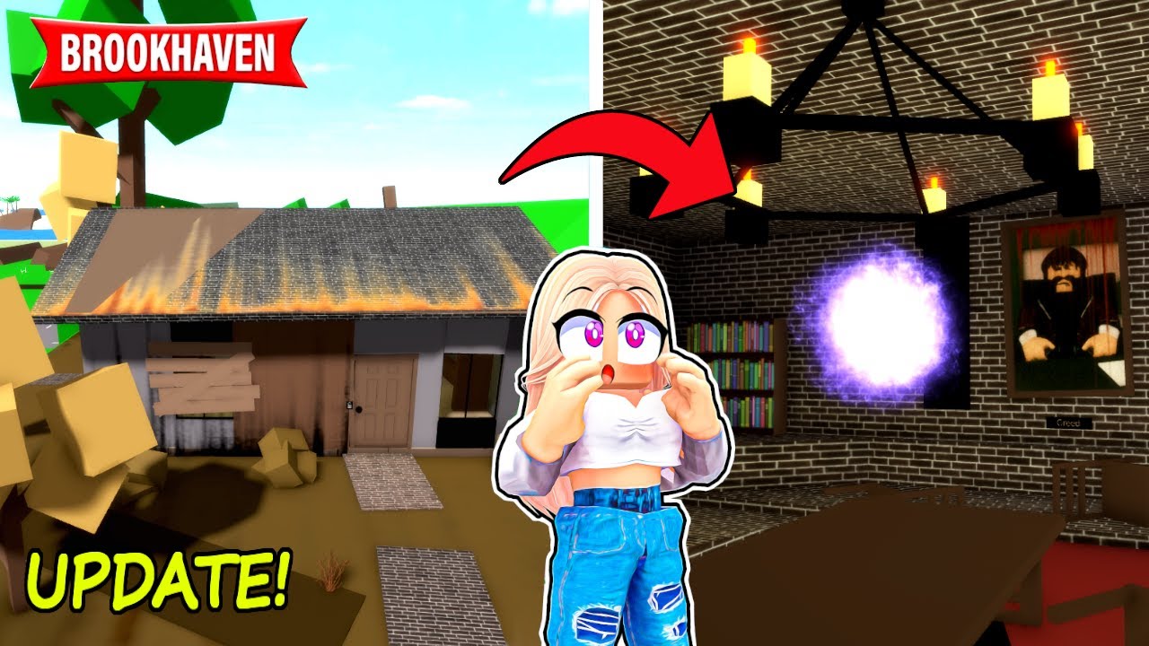 AKTYWOWAŁAM KULĘ W NAJNOWSZYM UPDATE na BROOKHAVEN w ROBLOX! *STRASZNE SEKRETY* 😳
