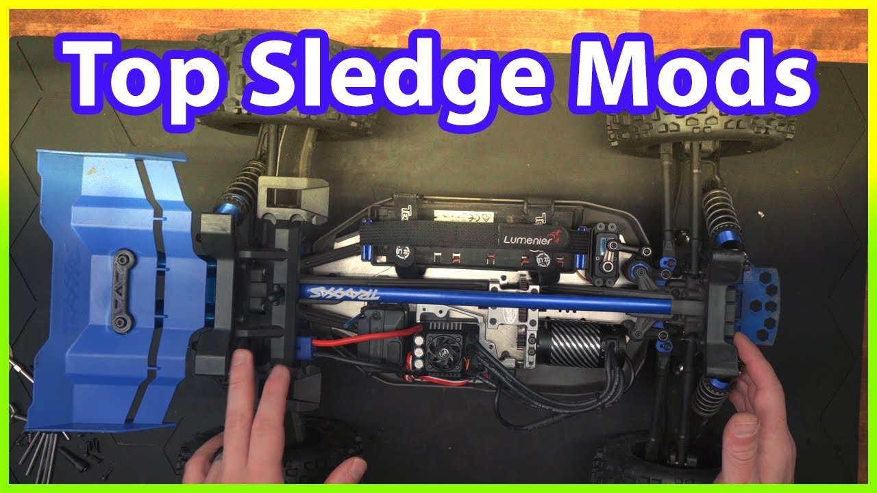 Лучшие обновления Traxxas Sledge 2022