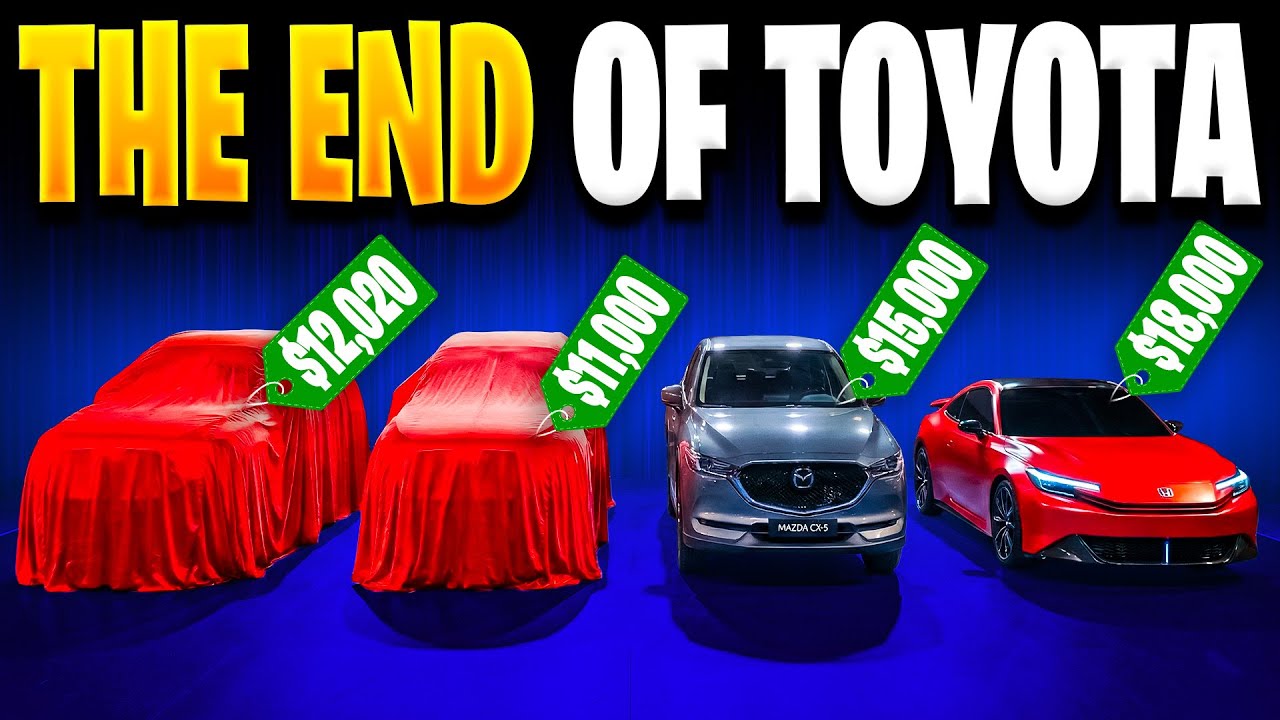 4 New Car Models That Will DESTROY Toyota in 2026! (50% Cheaper)
