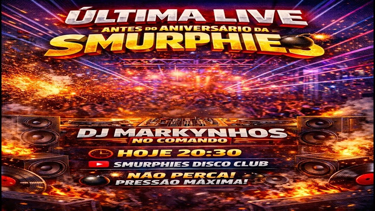 ÚLTIMA LIVE ANTES DO ANIVERSÁRIO DA SMURPHIES 🔥💣 - ENTÃO SEGURA OS GRAVES