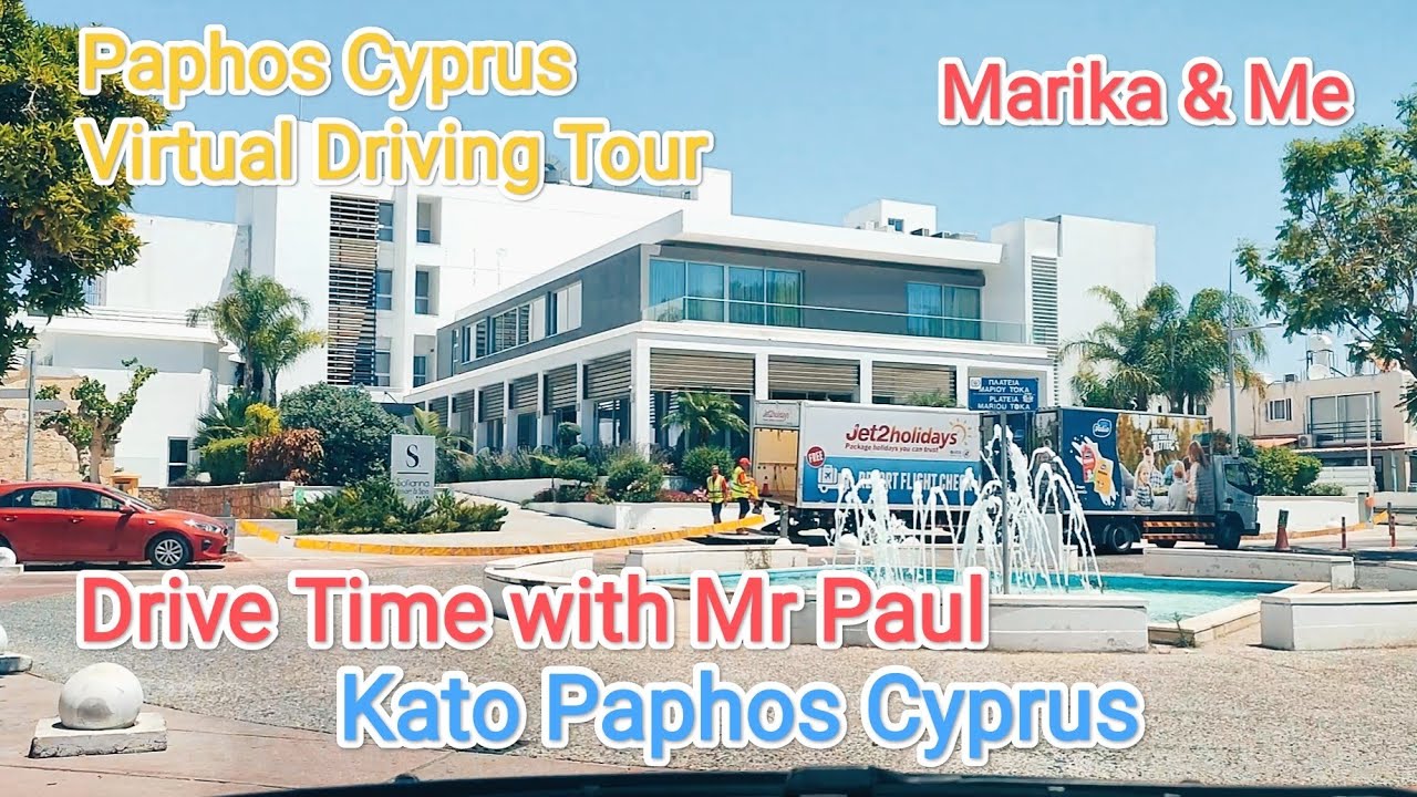Driving in Kato Paphos Cyprus