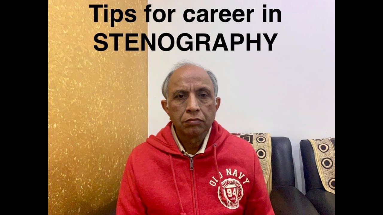 Tips for Career in Stenography