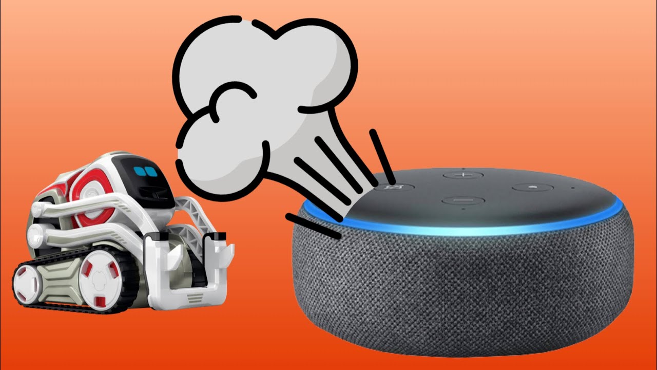 Cozmo asks Alexa to fart 💨 #shorts