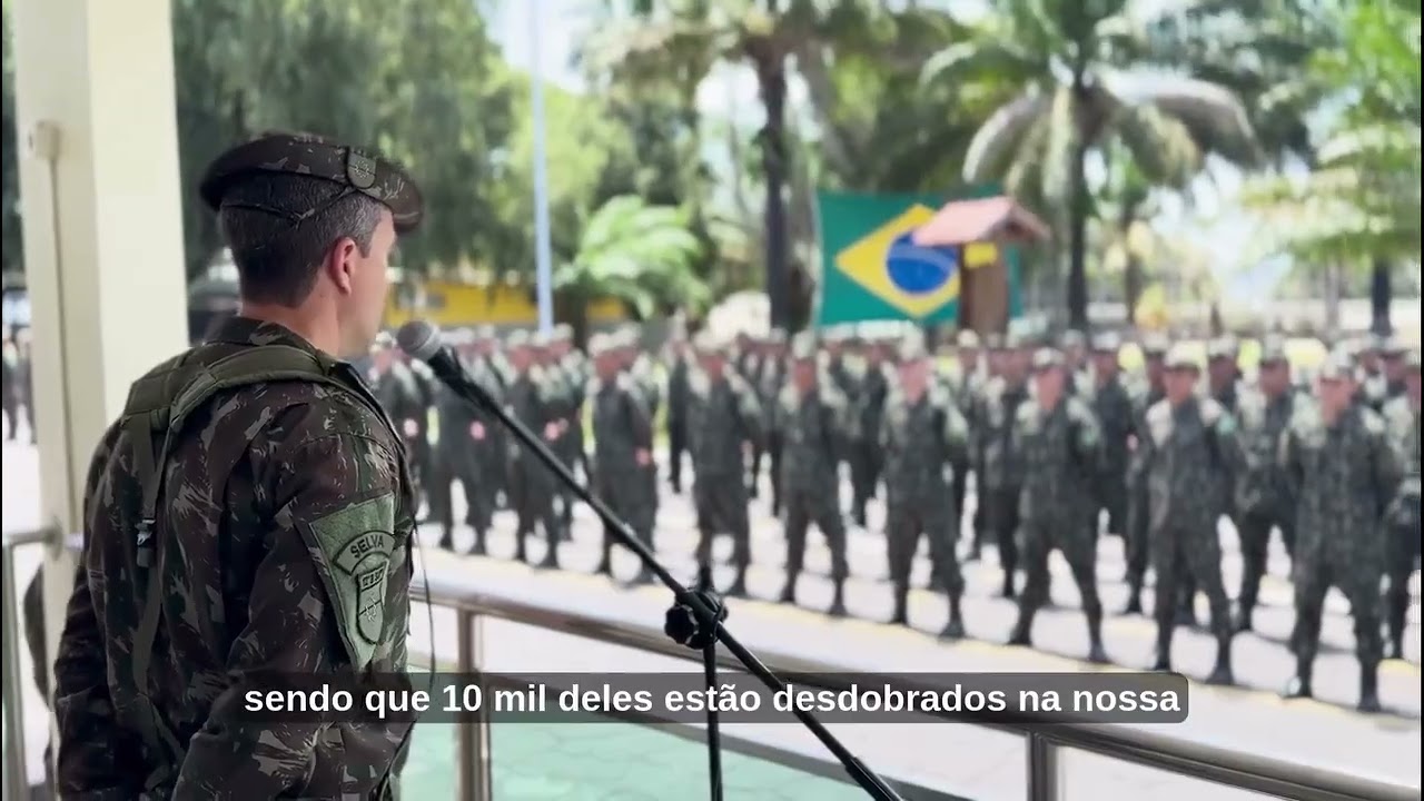 12º Batalhão de Suprimento realiza formatura de incorporação dos Soldados do Efetivo Variável