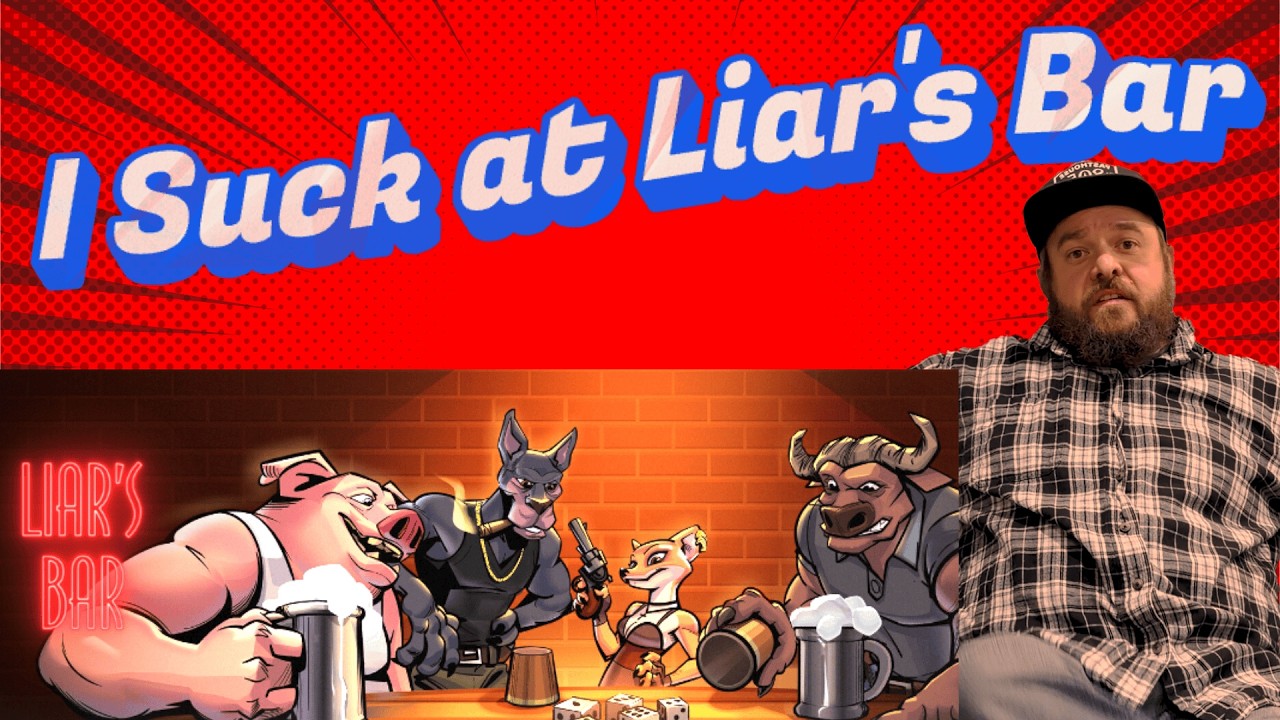 Sammy and I play Liars Bar Spoiler I suck #liarsbar #gaming #steam #funny #funnygameplay