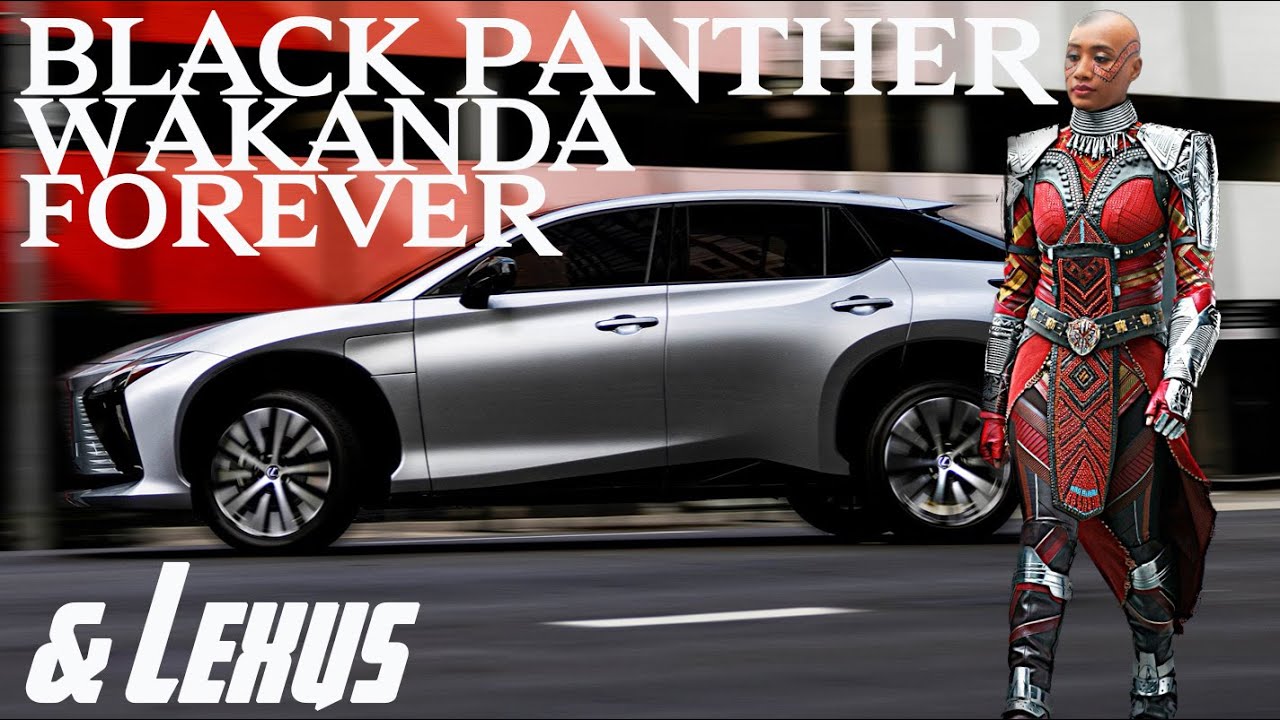 Black Panther Wakanda Forever & Lexus - behind the scenes