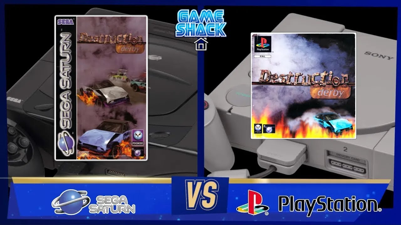 Saturn vs Playstation Round 12: Destruction Derby
