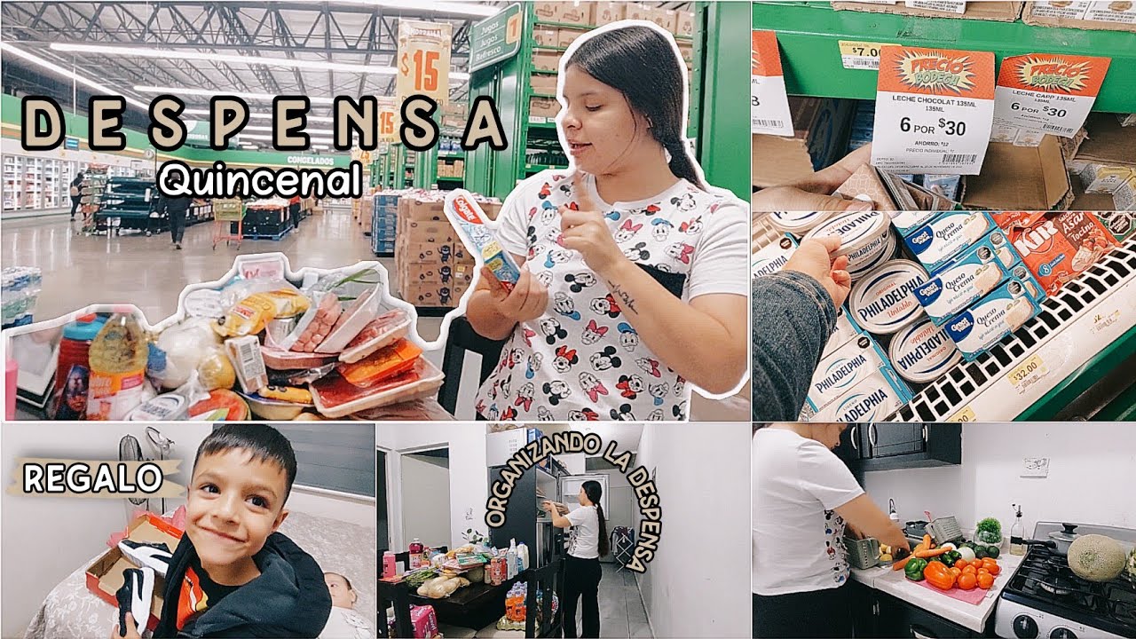 Comprando despensa en Bodega Aurrera + Organizando la despensa | Compras para Alejandro