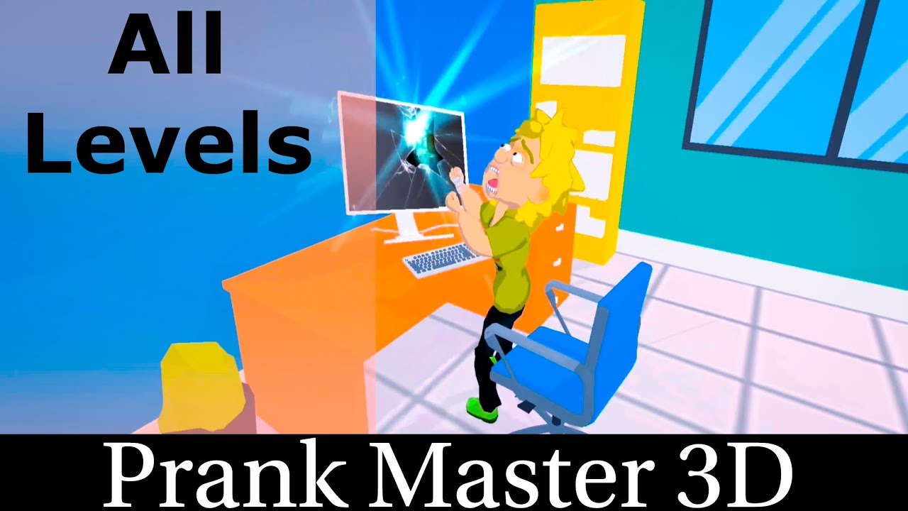 Prank Master 3D - All Levels 1-60 complete walkthrough (Android,iOS)