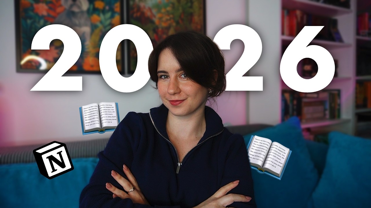 12 książek na 2026 i inne plany czytelnicze 💕