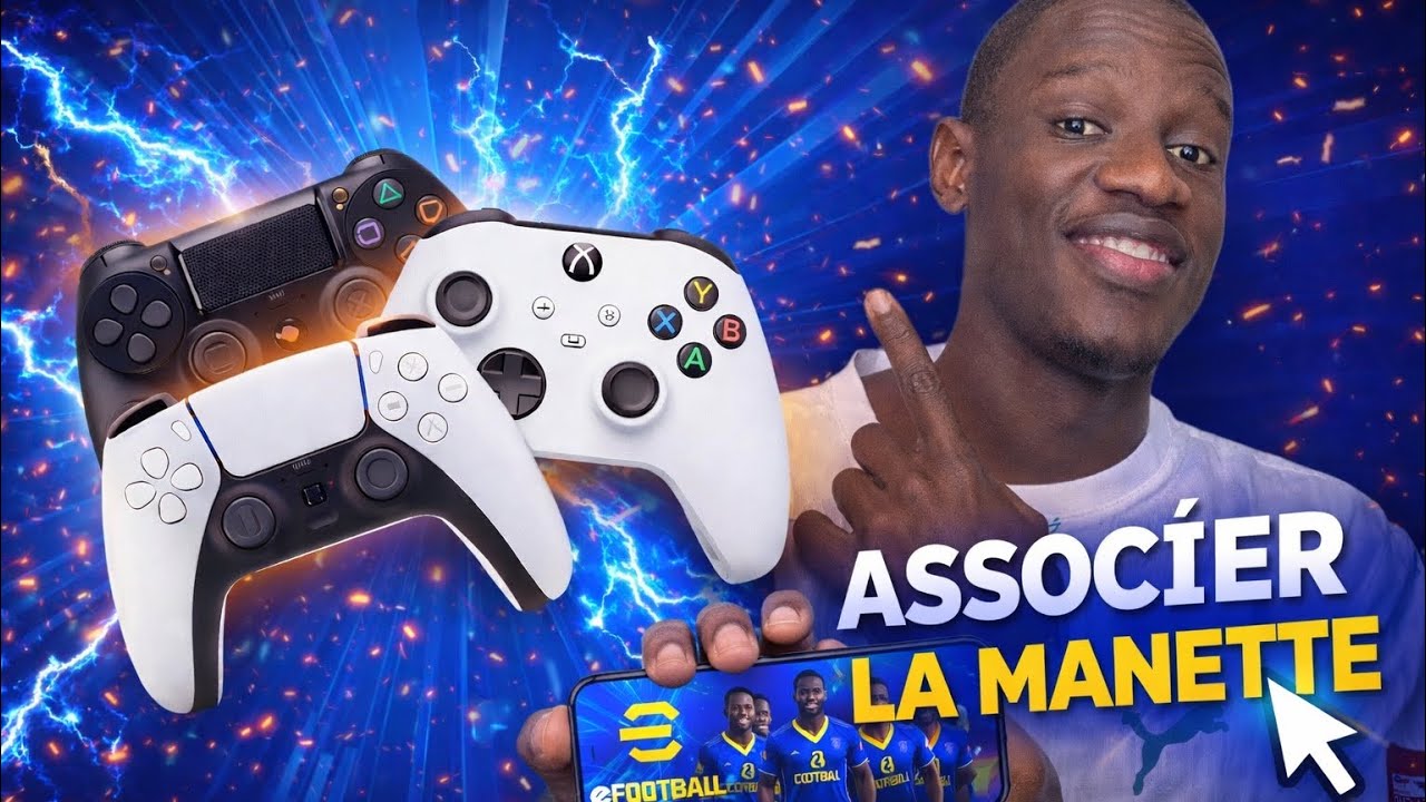 Joue à eFootball Mobile avec une manette PS4 / PS5 / Xbox