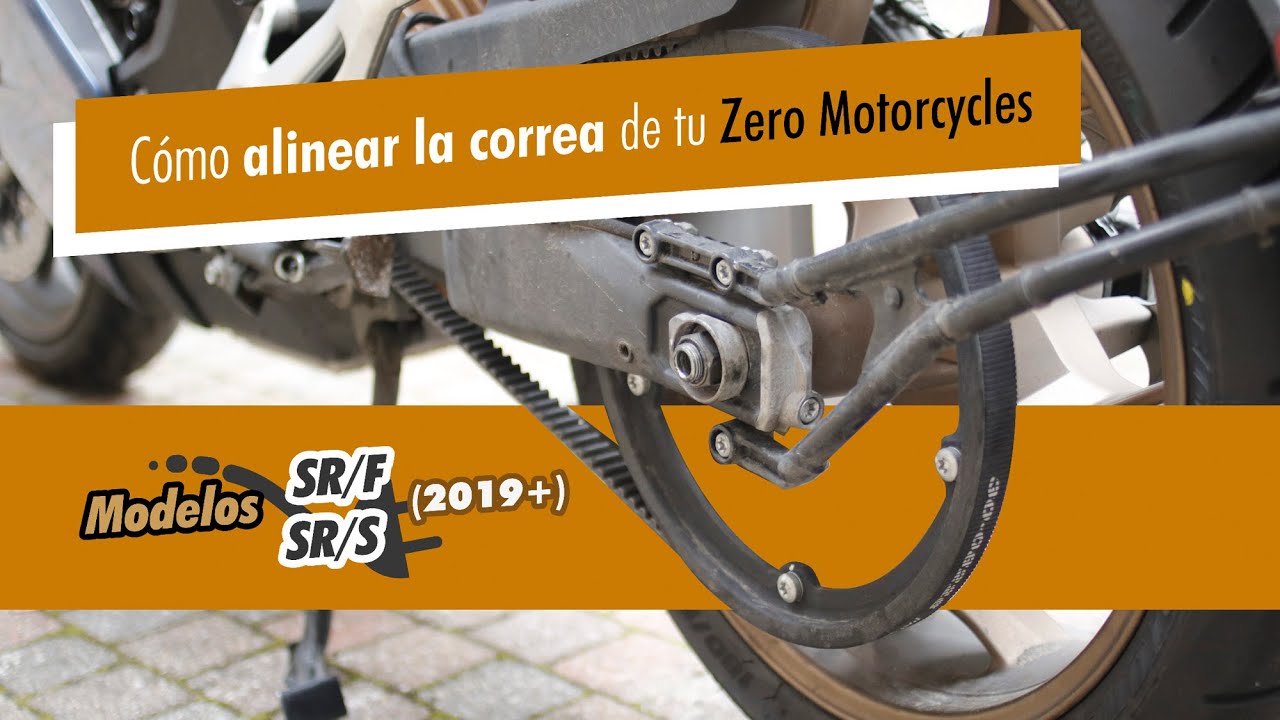 Cómo alinear la correa de tu Zero SR/F o SR/S en menos de 30 minutos
