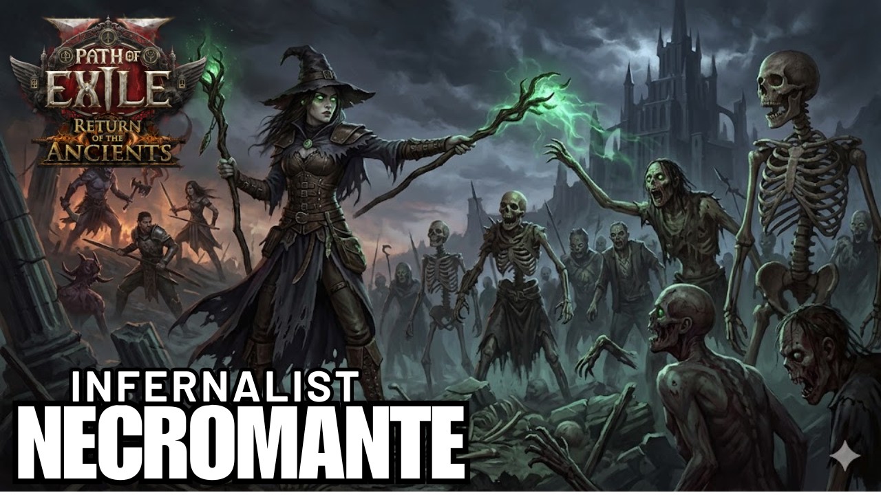 🔴Path of Exile 2: Infernalist Necromancer / Atlas