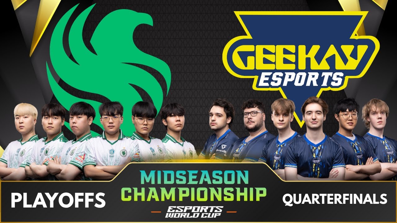 Team Falcons vs Geekay Esports - EWC Playoffs | OWCS Midseason Championship