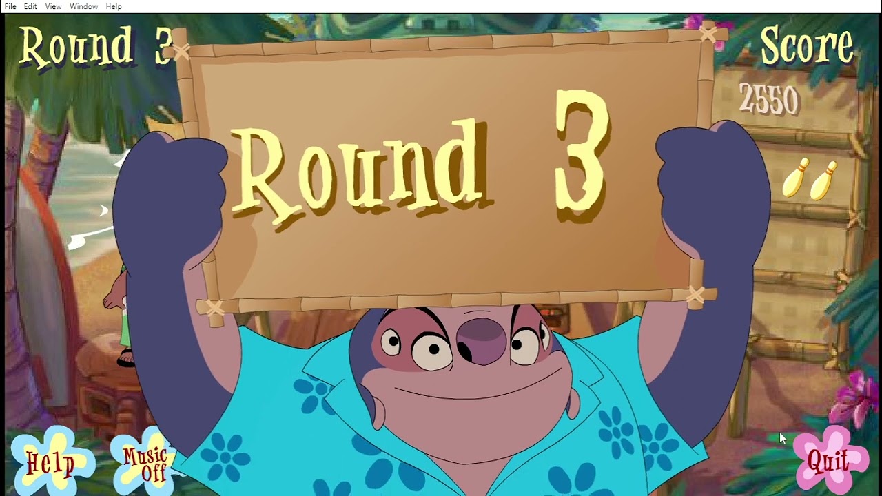 Lilo & Stitch: Tiki Bowl Gameplay