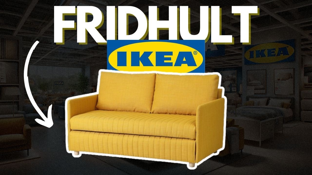 Avis du petit canapé FRIDHULT de IKEA : Intéressant mais...