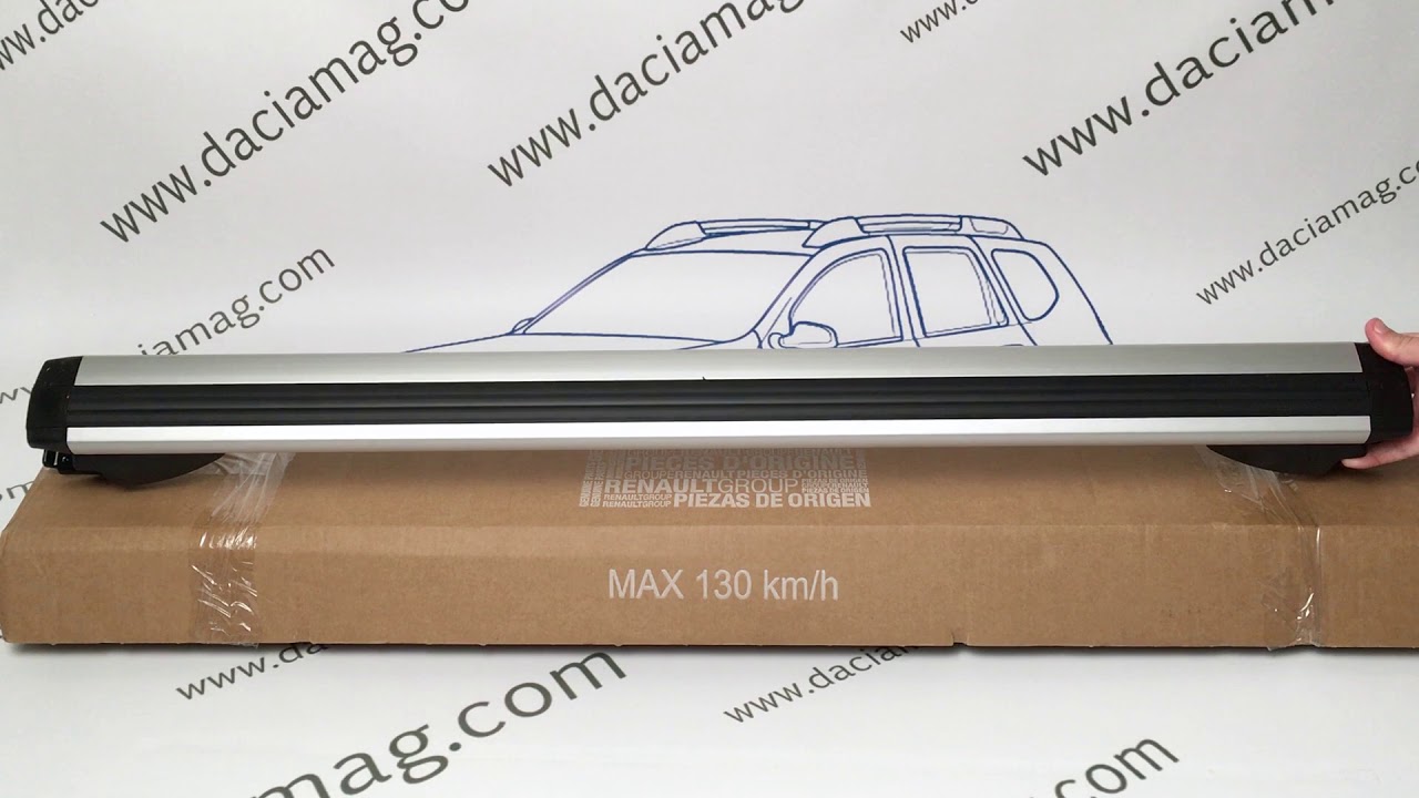 Duster II (2018-) - Roof rack cross bars (Dacia Original)