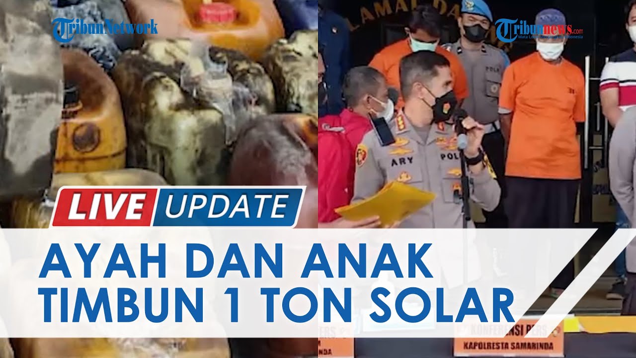 Modus Modifikasi Truk Tanki, Ayah dan Anak Timbun 1 Ton Solar Subsidi di Samarinda