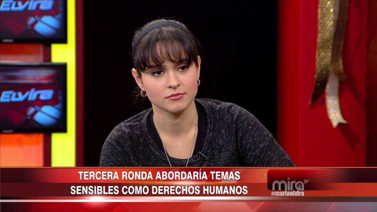 El debate de los j&oacute;venes Yadira Escobar y Yusnaby P&eacute;rez por Cuba