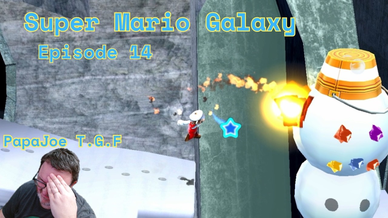 Super Mario Galaxy Ep 14: Super Salty in Freeze Flame & Toy Time Galaxies