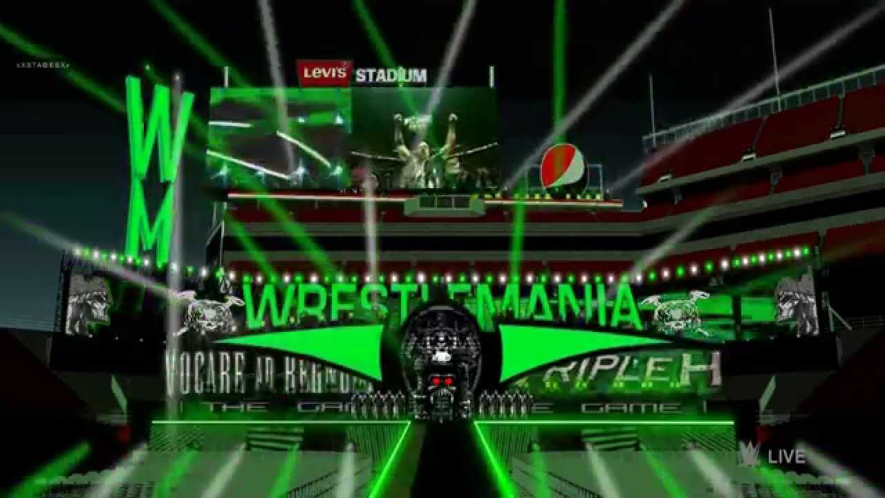 WWE Stage Triple H - Wrestlemania 31