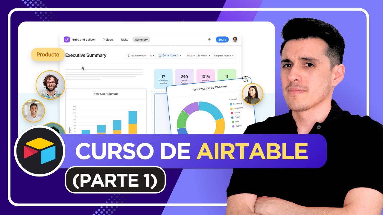 ¿Qué puedes hacer en Airtable?¿Cómo iniciar? | Curso de Airtable para principiantes 2025 (parte 1)