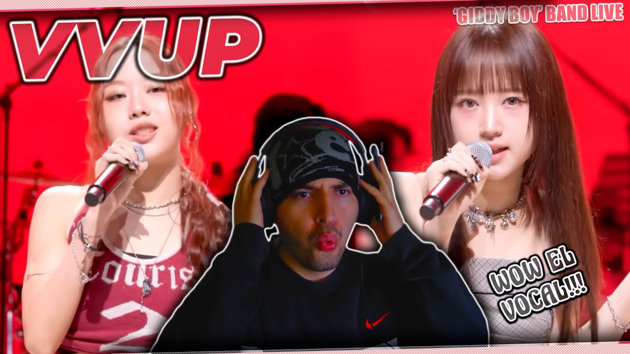 VVUP 'Giddy Boy' BAND LIVE | LATINO REACCIONA | SI, EL VOCAL ES MUUUY BUENO 🔥