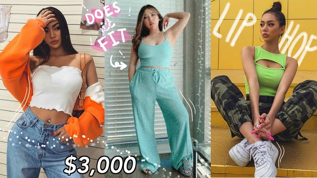 I buy $3,000 of "ONE SIZED" K-STYLE clothes! (big boob girlies)