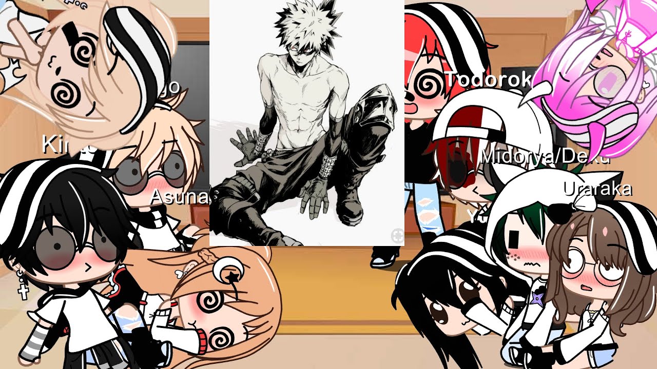 Reaction ai video di tik tok //My Hero Academy//swort art online//