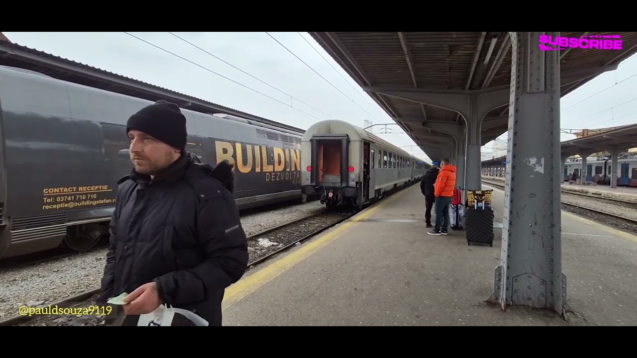 NIGHT TRAIN From Bucharest to BUDAPEST #what an awesome journey#vlog...