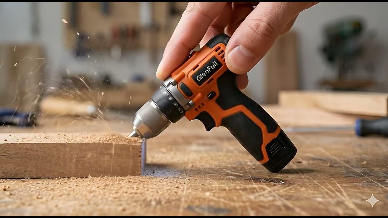 Miniature Cordless Drill Driver