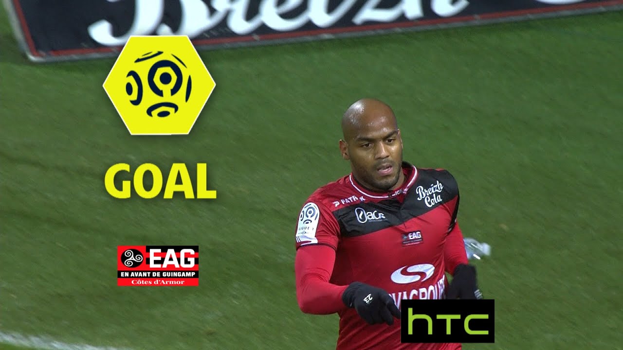Goal Jimmy BRIAND (22') / EA Guingamp - FC Nantes (2-0)/ 2016-17