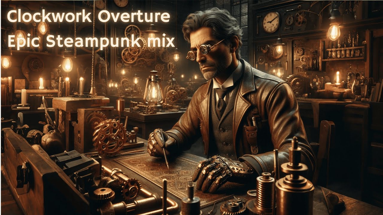 Clockwork Overture | Epic Steampunk Music | Victorian era | Immersive Soundtrack for Inventors