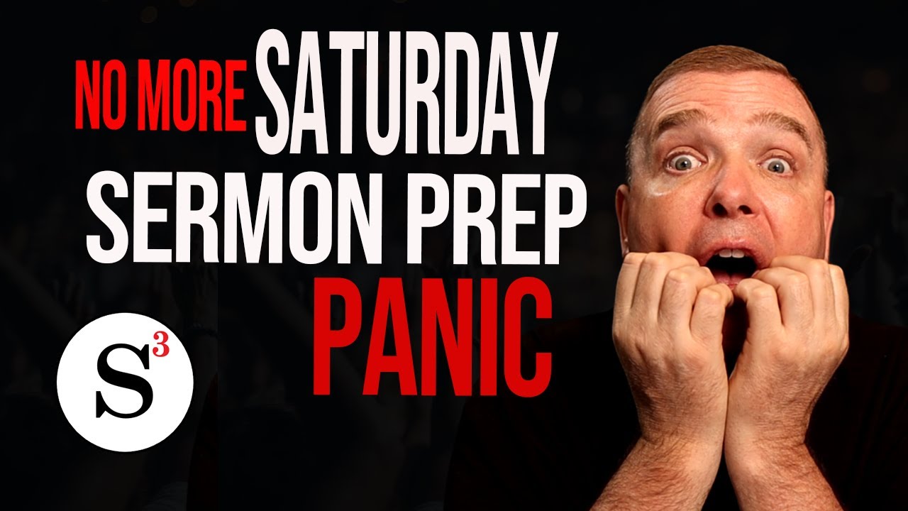 The 4-Day Sermon Prep Rhythm That Changed My Life