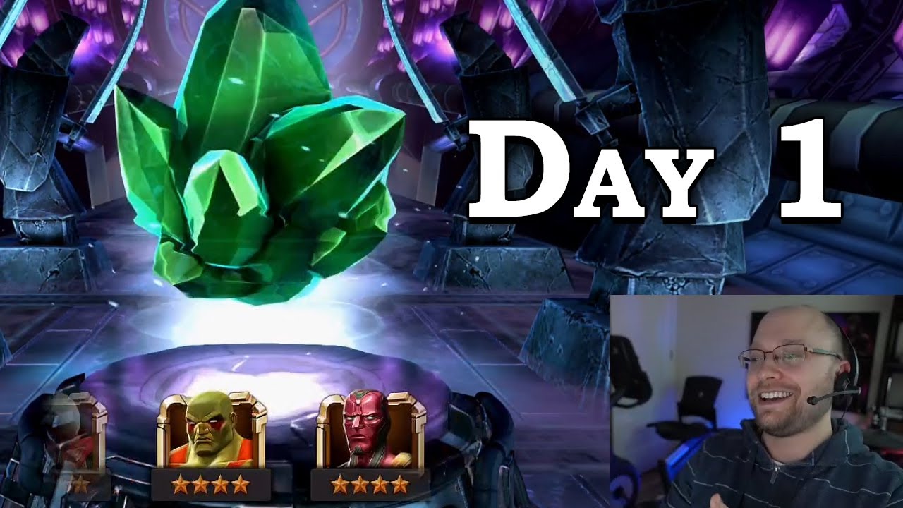 Day 1 Recap - New Account Challenge | Marvel Contest of Champions