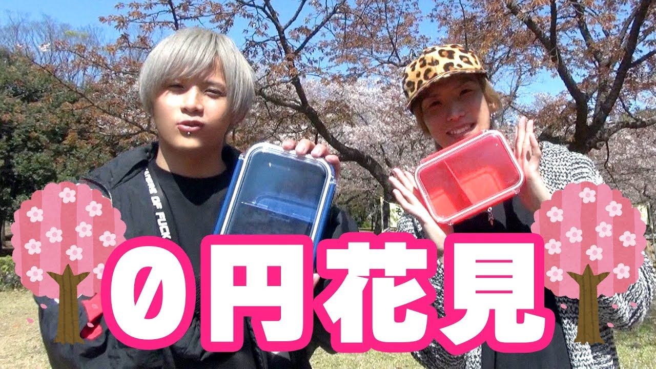 【検証】人の優しさだけで0円花見は可能なのか!?【花見弁当】