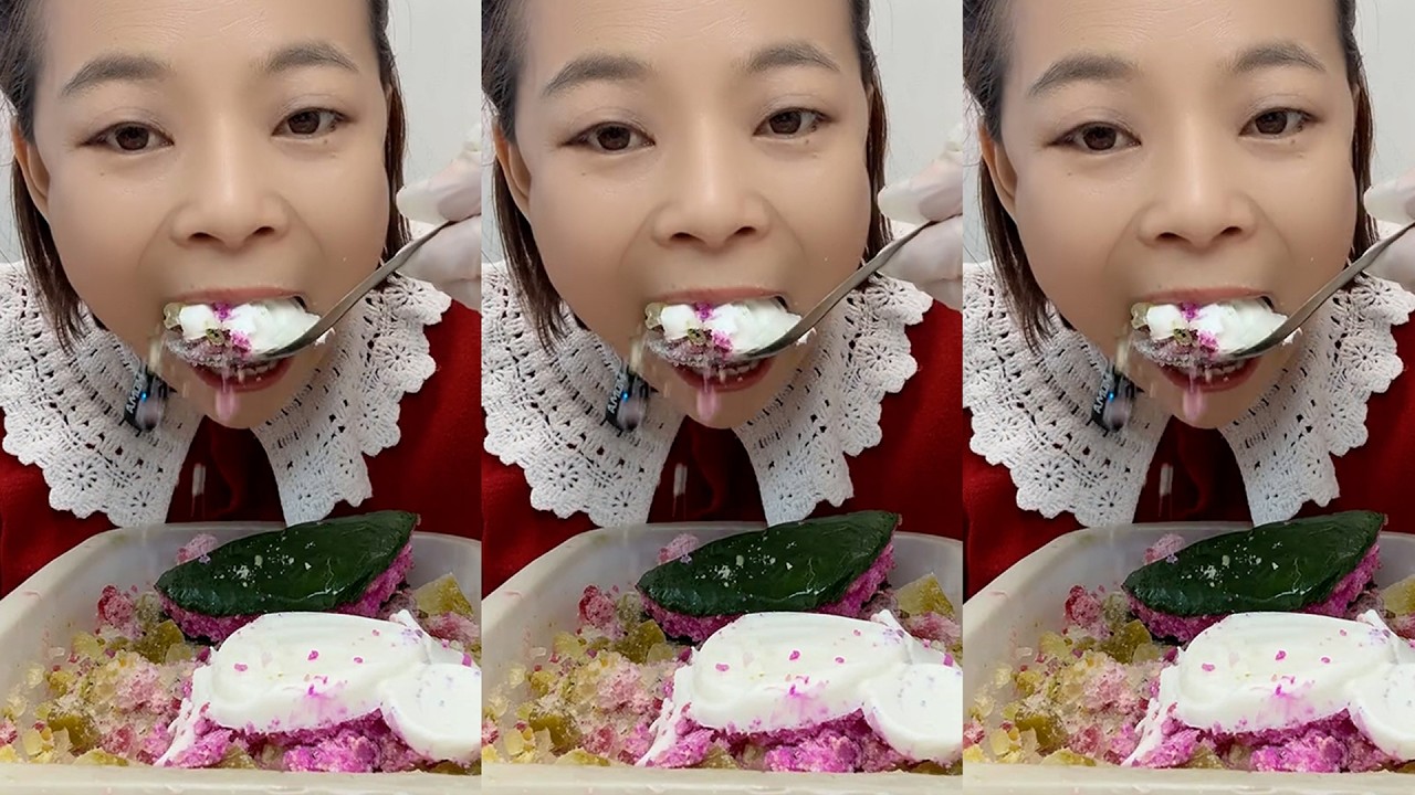 Y14 / ASMR ICE EATING / FREEZER FROST ICE / FLAVOURED ICE / ICE EATING🧊