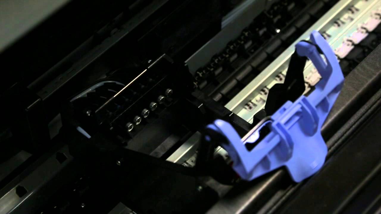 Changing the Print Head - HP DesignJet T2500 (How to)