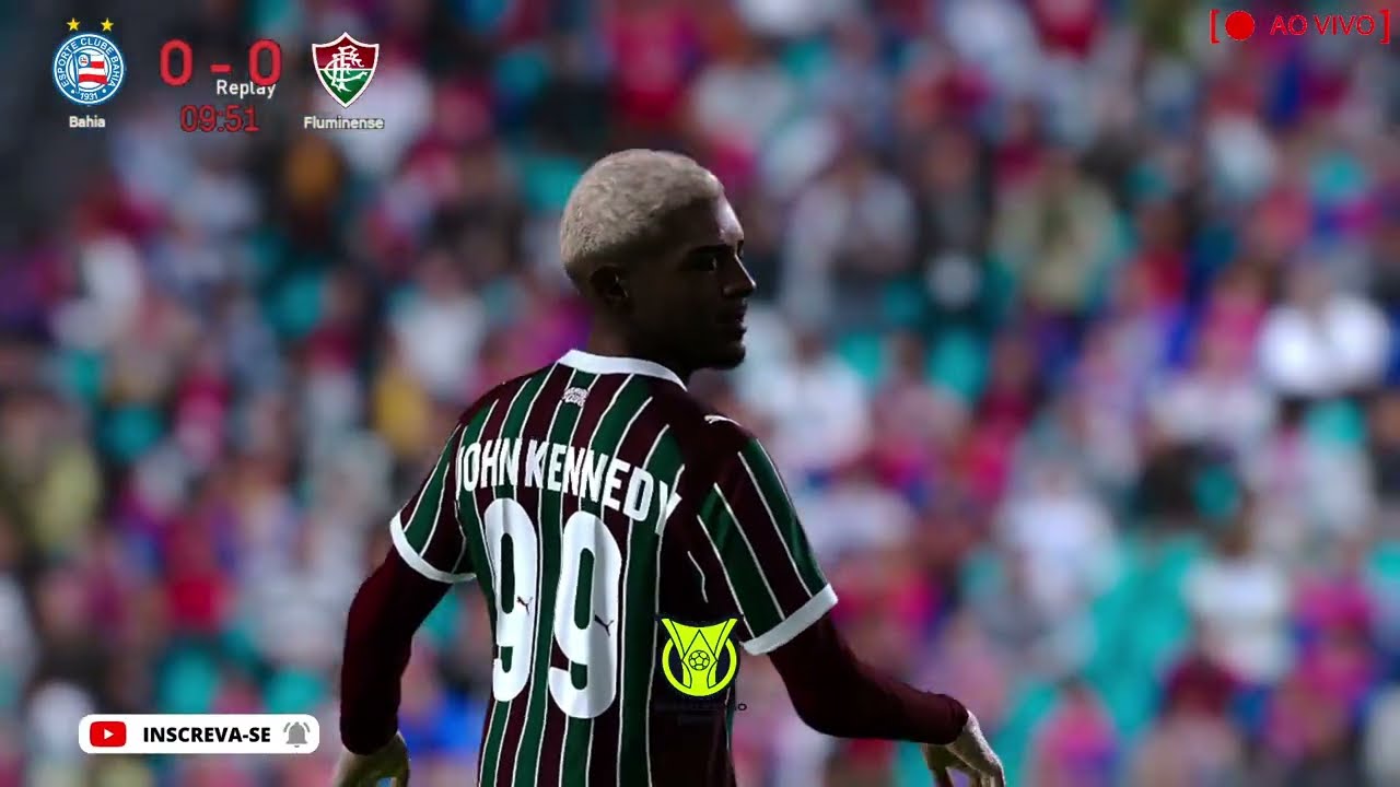 BAHIA X FLUMINENSE | AO VIVO COM IMAGENS DO BRASILEIR&Atilde;O | ASSISTA AGORA | JOGO DE HOJE | DIRETO PES