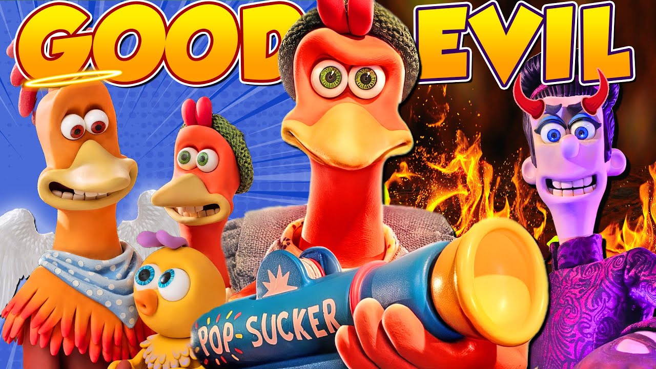 Побег из курятника: Рассвет Наггетов Персонажи: От добра к злу