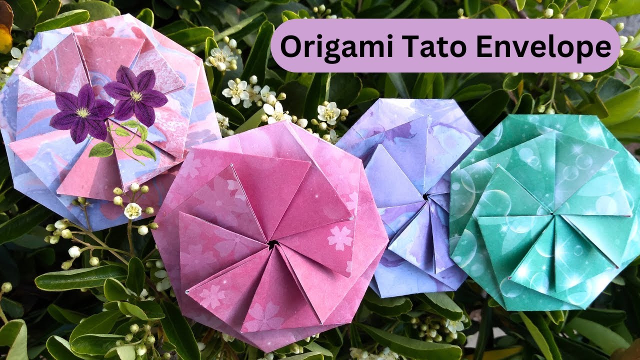 How to Make Origami Tato Envelope