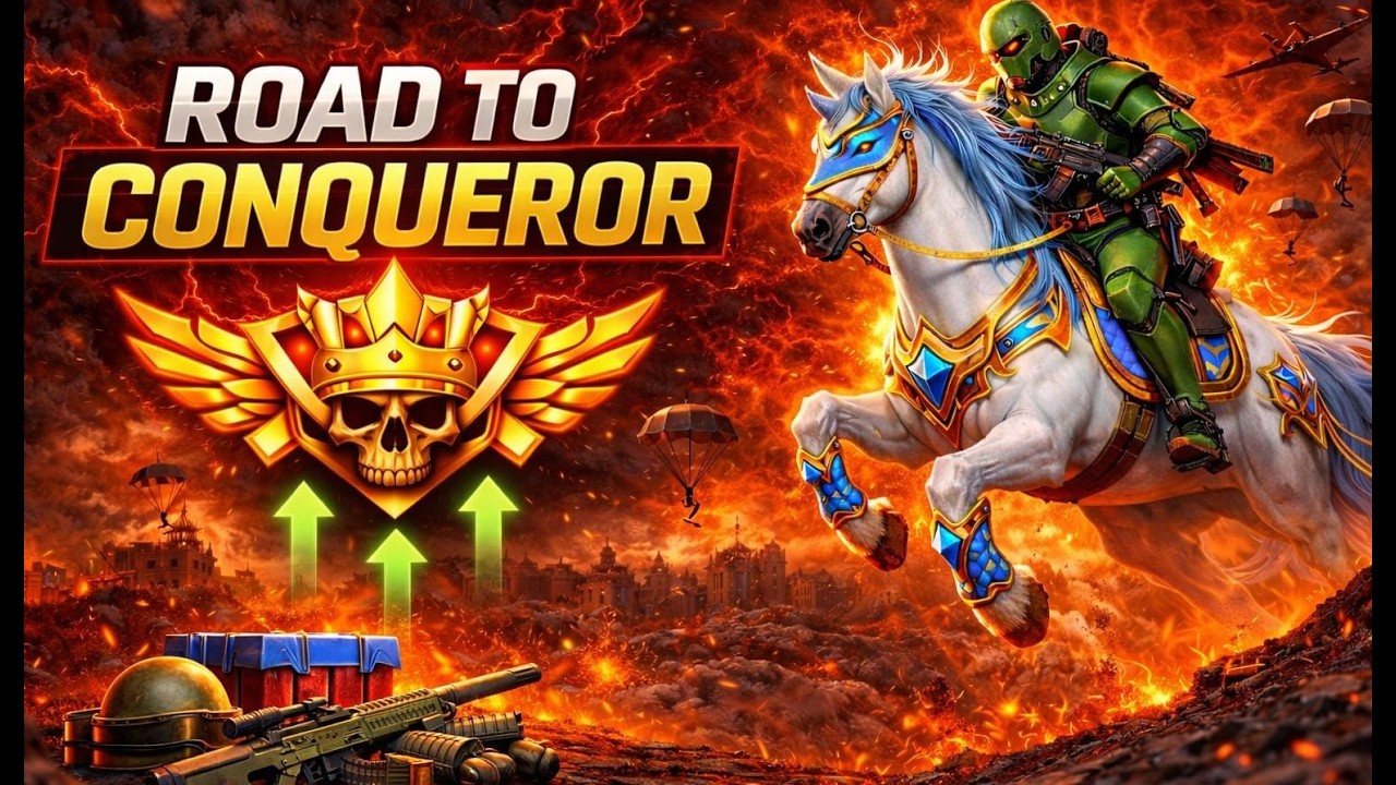 Road to Conqueror 🔥 Ace Dominator Lobby is Brutal | BGMI Ranked Push