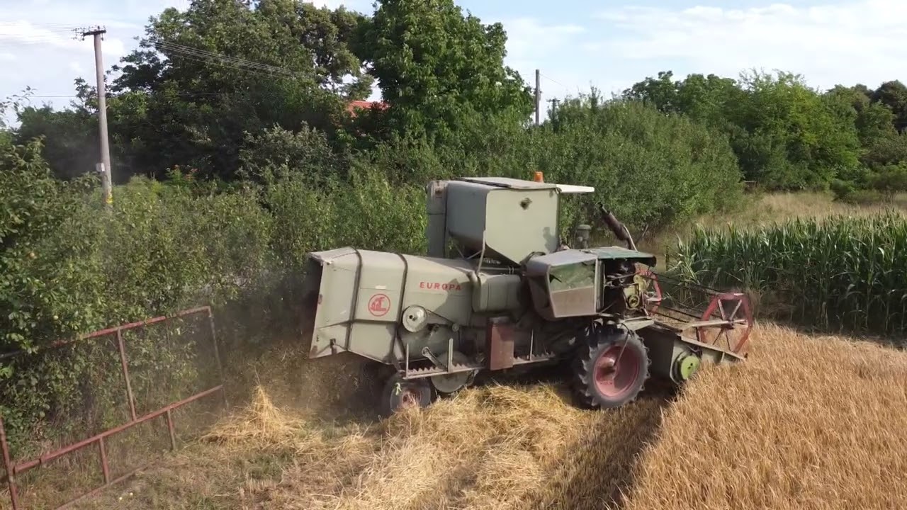 Claas Europa 2022 árpa aratás