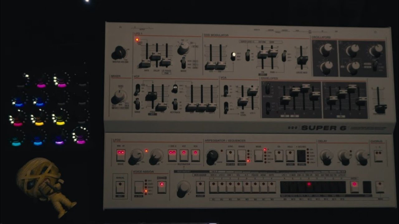 Dark Cinematic Ambient | UDO Super 6 Live Synth Performance