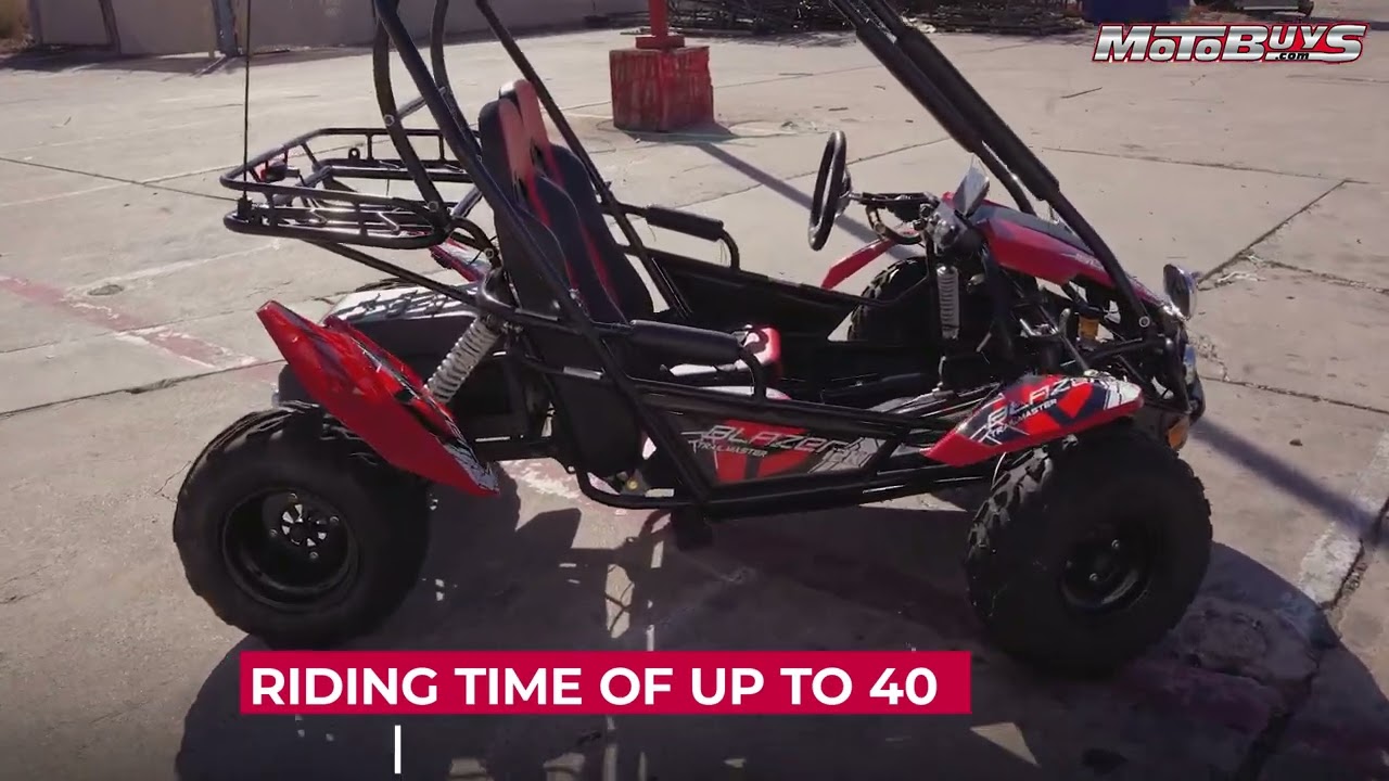 Trailmaster Blazer i2k, Electric off road go kart for teens and adults | Motobuys.com