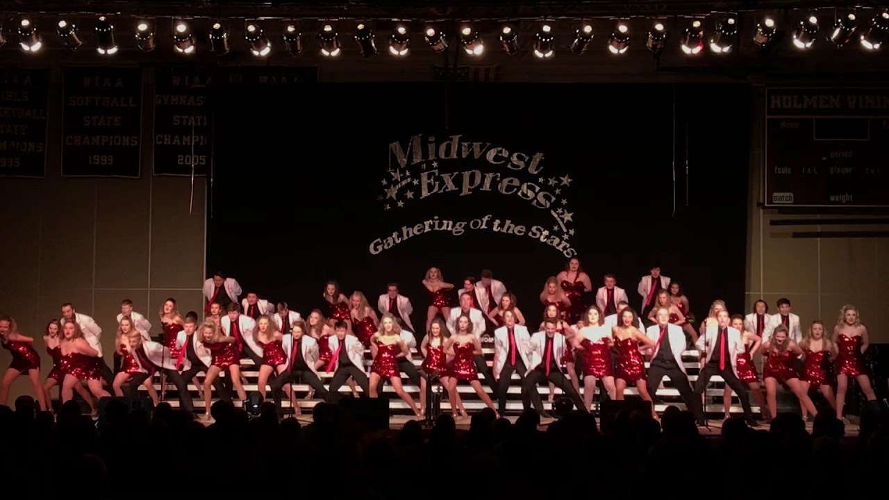 Holmen High School Midwest Express Exhibition Performance at the 2018 Gathering of the Stars Invite