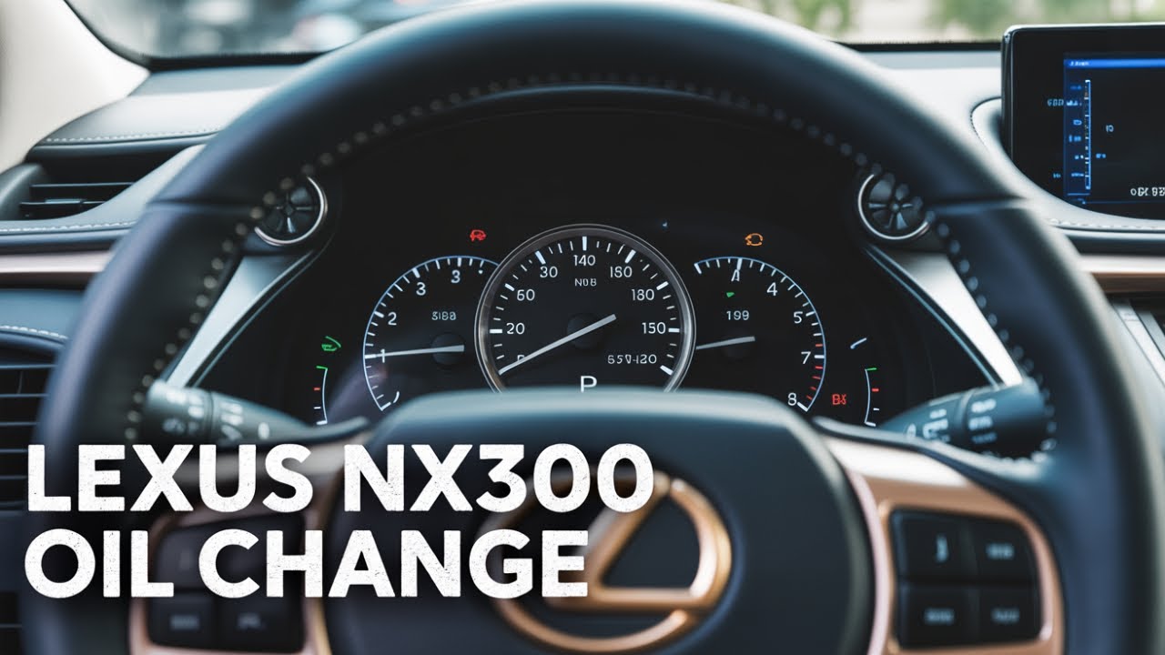 Lexus NX300 2018-2021 Owners CHANGE Your Oil Like a Pro!