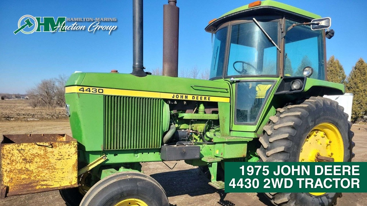 1975 John Deere 4430 2WD Tractor Selling At Auction