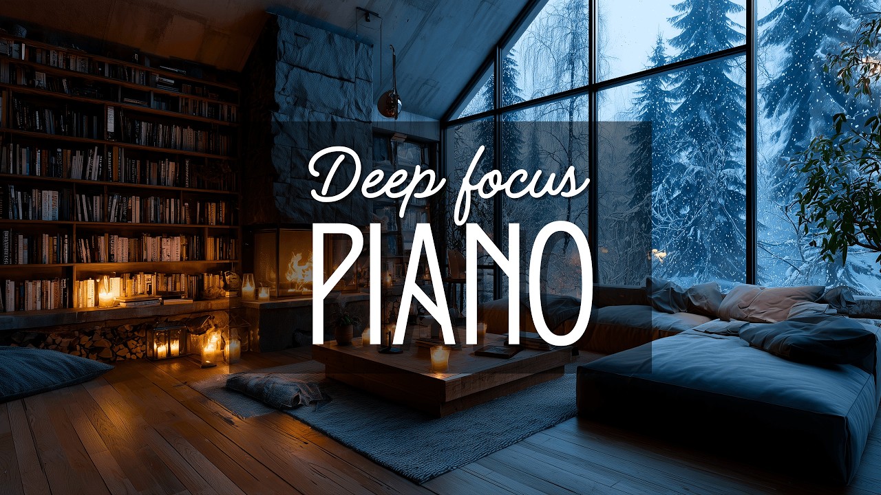 Deep Focus Piano – Background Piano Music for Deep Work
