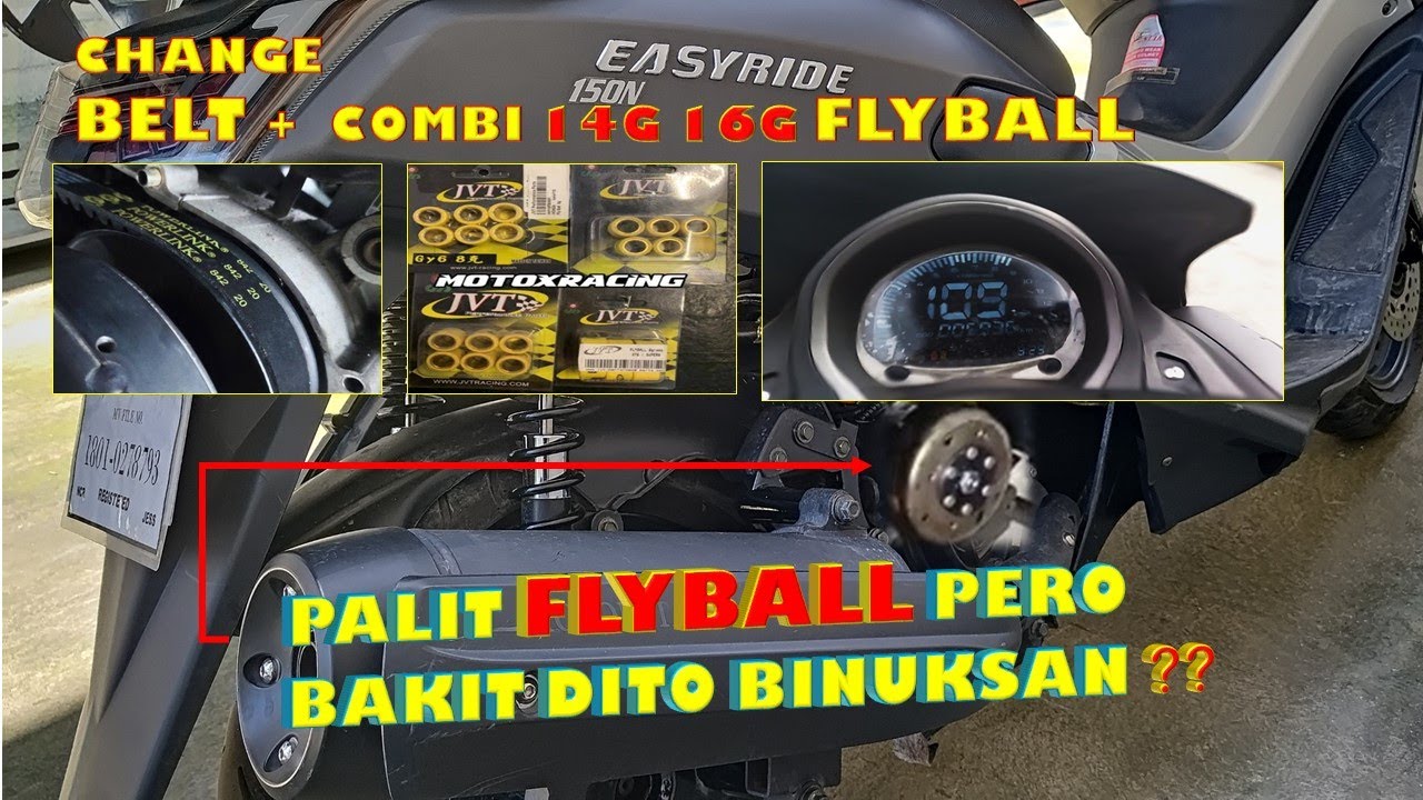 ER150N | TOP SPEED TEST WITH COMBI FLYBALL & BELT